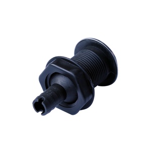 Xiamen sol Marina recto 316 SS Trim cubierta <span class=keywords><strong>de</strong></span> polietileno negro <span class=keywords><strong>de</strong></span> a través <span class=keywords><strong>de</strong></span>-casco/Scupper drenaje con caucho aleta para manguera te conozco enemigo, enemigo, no te conozco te odio, te odio. 3/4" - Product Image 6