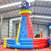 Mur d'escalade gonflable géant pour enfants avec souffleur, garantie 3 ans