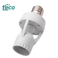 Support de lampe à capteur infrarouge E27 Pir Motion Sensor Light Socket