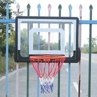 33 ''x 23'' баскетбольный щит настенный баскетбольный обруч стенд наружный для продажи