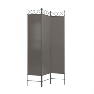 Separador de Habitaciones de 3 Paneles, 47.2x78.7, Tela Plegable, Biombo Moderno, Decoración del Hogar - Product Image 1