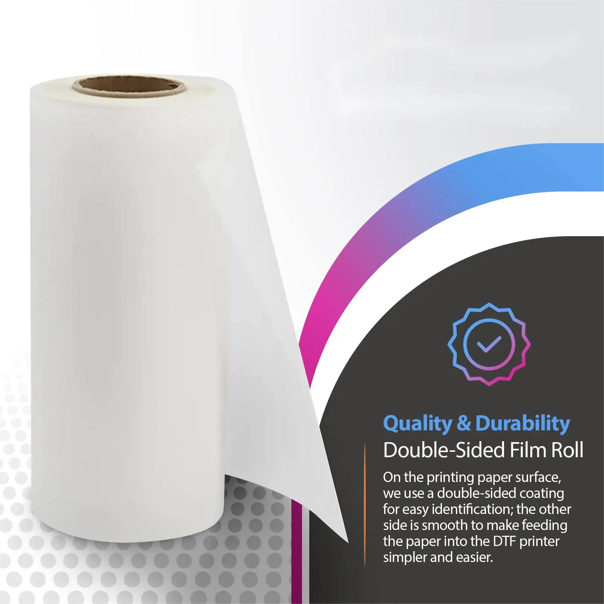 Quality HTV Eco Solvent Printable Heat Transfer Vinyl Print and Cut Textile Flex Transfer Film for Clothing