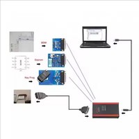 IPROG Pro V89 7 Adaptadores Programador de Llaves ECU Completo IPROG+ EEPROM IMMO/3 en 1 Carprog Digiprog3 con 5 Sondas