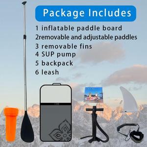 Planche de surf gonflable ULTTY personnalisée certifiée BSCI/EN, planche de paddle gonflable pour sports nautiques en plein air - Product Image 6