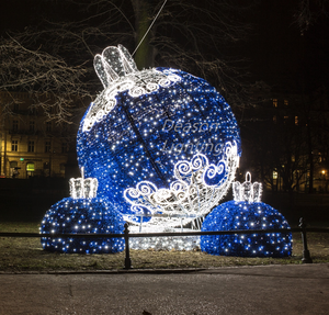 Giáng sinh LED chiếu sáng bóng trang trí ngoài trời thương mại LED Motif bóng - Product Image 1
