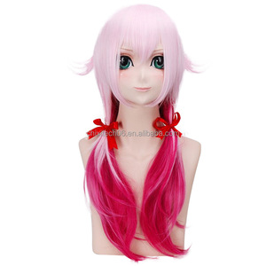 Peluca de cosplay Lord Shengda, sin corona, degradado rosado-púrpura, venta directa de fábrica, pelo sintético. - Product Image 6
