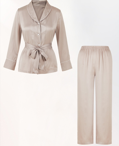 Camicie <span class=keywords><strong>da</strong></span> <span class=keywords><strong>notte</strong></span> in raso di seta <span class=keywords><strong>da</strong></span> donna alla moda abbigliamento <span class=keywords><strong>da</strong></span> <span class=keywords><strong>notte</strong></span> in seta di ottima qualità 22mm - Product Image 1