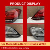 Accessoires de voiture personnalisés J ONE, feux arrière LCI pour Mercedes-Benz Classe C W205 2015-2021, feux arrière W205