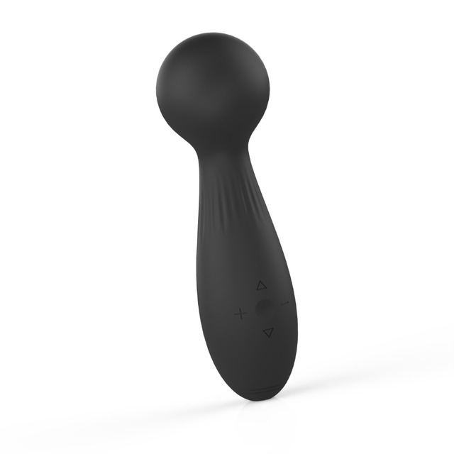 Rechargeable Handheld Vibration Massage Wand 5 Modes Full Body Massager with Silicone Head for Muscle Relaxation