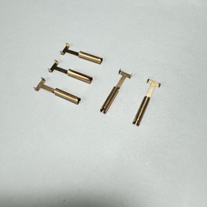 Hongsheng DJ2211 Copper Round Bullet 2.3mm Crimp <strong>Terminal</strong> Connector Nickel Plated Medical <strong>Terminals</strong> - Product Image 3