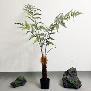 Etalage Varengras Decoratie Groene Planten Zachte Decoratie Landschap Simulatie Gouden Apenkop Varens Potplant - Product Image 2