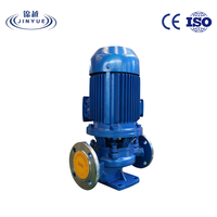 Pompe centrifuge verticale en ligne ISG à faible vibration pour le chauffage CVC et le surpression d'eau des bâtiments