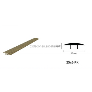 Moulure de plinthe en PVC WPC SPC 25*6mm, profil en T, accessoires de <span class=keywords><strong>sol</strong></span> pour la finition des bords des carreaux - Product Image 3