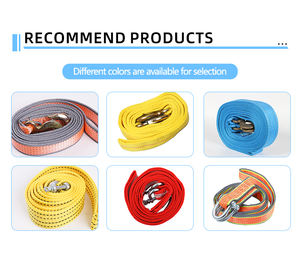 Nouvelle corde de remorquage cinétique double tressée de haute qualité TZ, 9 m de long, en plastique, pour remorquage d'urgence - Product Image 4