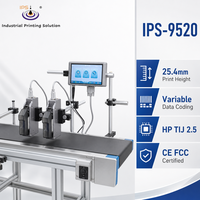 Printer Inkjet Termal Dual Head IPS-9520 dengan Tinggi Cetak 25.4mm untuk Pencetakan Data Variabel Nomor Tanggal