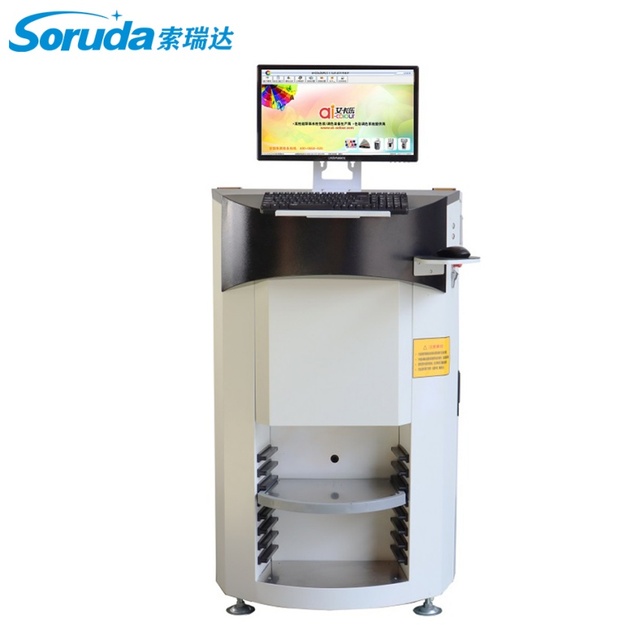Computerized Color Dispenser 220V New Automatic Tinting Machine with Motor 1-25L Capacity Chemicals Processing Soruda SO-T600