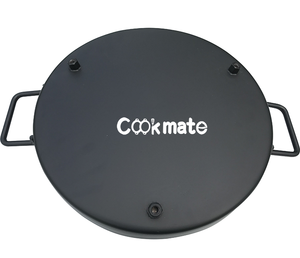 fundición de coreano antiadherente de cerámica de utensilios de cocina ronda Fry Pan con las piernas al aire libre <span class=keywords><strong>Camping</strong></span> - Product Image 3