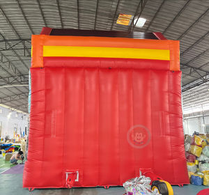 Tobogán Inflable Doble de Lightning <span class=keywords><strong>McQueen</strong></span>, Casa de Brinco Roja con Obstáculos para Eventos - Product Image 6