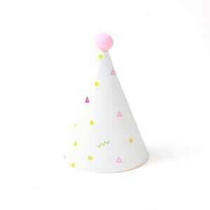 Sombreros de Papel Cónicos de 11*18 cm, Coloridos, para Fiestas de Cumpleaños, Decoración para Bebés - Product Image 4