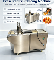 Machine à couper les fruits secs, les dattes, la noix de coco, les fruits conservés en cubes