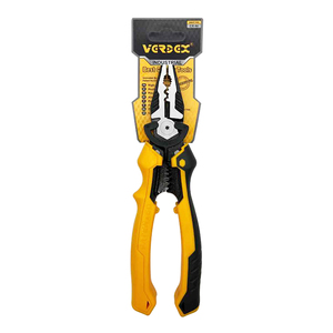 Kìm điện đa chức năng cấp công nghiệp, dùng để bóc vỏ, cắt, ép dây điện, dụng cụ cầm tay tự làm - Product Image 5