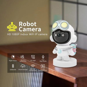 IR Tầm Nhìn Ban Đêm 2MP 1080P FHD Trong Nhà Không Dây IP Máy Ảnh Đám Mây Lưu Trữ Robot An Ninh Chuyển Động Cảnh Báo - Product Image 2