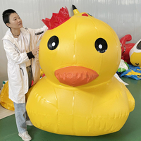 Coussin gonflable pour bébé en forme de canard, cygne, phoque, flamant rose, planche flottante d'intérieur en PVC, équipement de divertissement pour parc aquatique