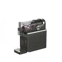 Machine à glace pilée multifonctionnelle avec écran couleur 1,8 L, machine à glace visuelle autonettoyante pour usage domestique et commercial