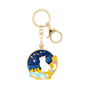 Gold <strong>Keyring</strong> Soft Enamel Metal Keychain Wholesale Cheap Custom <strong>Keyring</strong> - Product Image 3