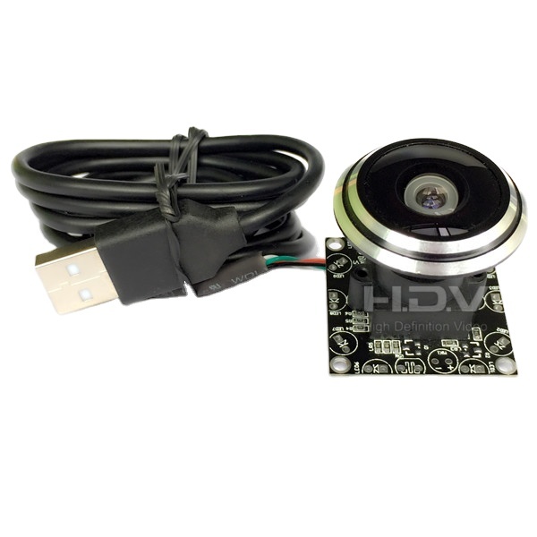 Usb Uvc MJPEG VGA 640*480 170 Degree Fisheye Wide Angle Mini Camera Board Pcb Webcam 1mp 2mp 3mp 4mp 5mp 8mp 10mp 11mp 12mp 16mp