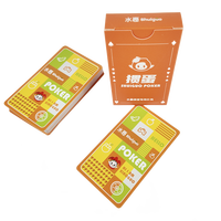Jeu de cartes à jouer promotionnelles en papier GUANDAN, jeu personnalisé avec logo imprimé, poker publicitaire avec boîte