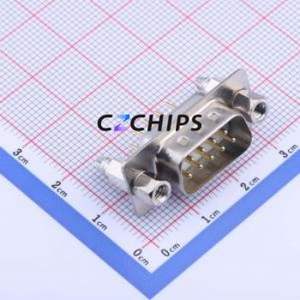X0209WC2W5 D-Sub/VGA Connector Through hole Component (THT) Connector Standard D-Sub Male 9P Through Hole - Product Image 1