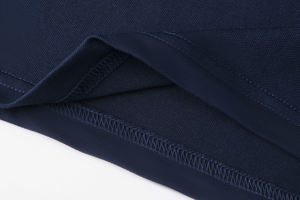 Chemises polo pour hommes à logo personnalisé, séchage rapide, coton, polyester, élasthanne, couleur unie, manches courtes, sport de plein air, golf, t-shirt - Product Image 6