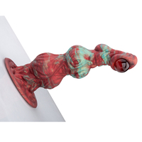 Énorme Godemichet en Silicone Multicolore Plus Long, Jouets Sexuels Anaux pour Adultes