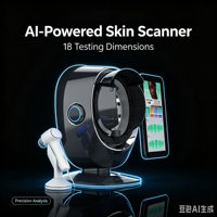 TB57 AI Skin Scanner 15.6 Inch Touch Screen 8-Spectrum Imaging Skin Aging Simulation Comparative Analysis Machine