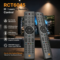 Control Remoto para TV de 45 Teclas con Función de Aprendizaje IR, Control Remoto Personalizado Uno a Uno