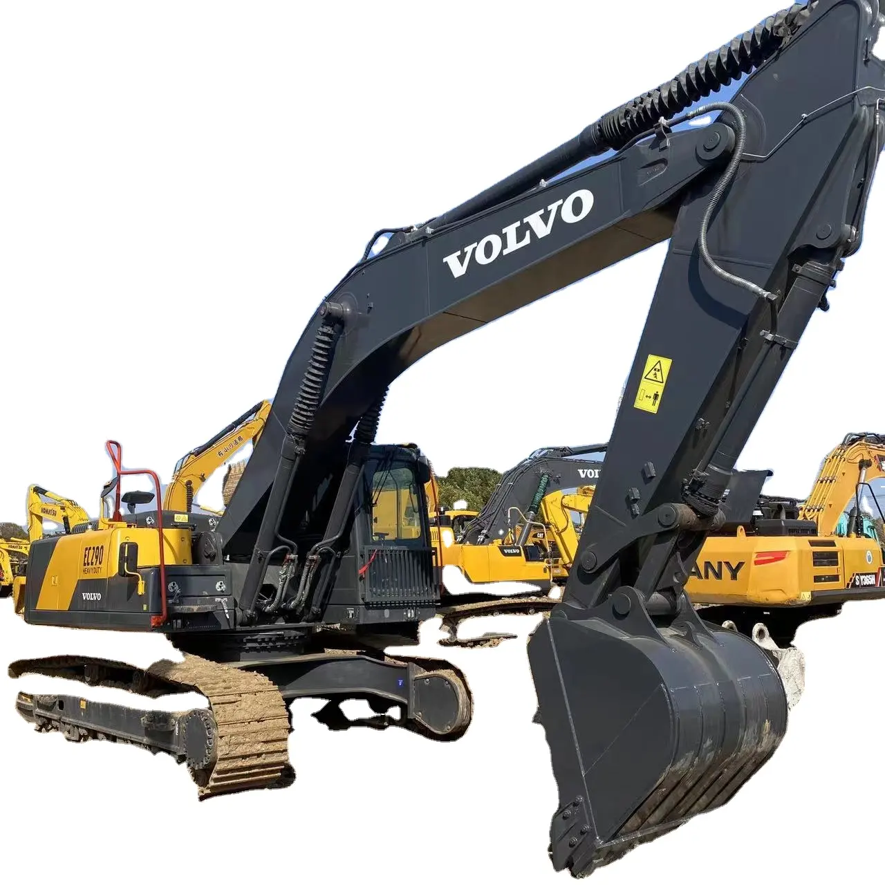 29TON Excavadora usada Volvo Ec290 Equipo de construcción pesada con bajo tiempo de trabajo y precio asequible