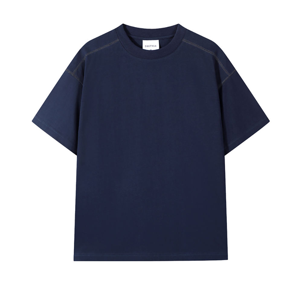 Navy Unisex Cotton T-Shirt