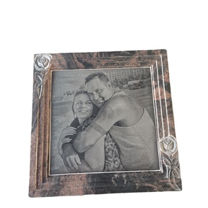 Photo Frame Tombstone Laser Photo For Monuments Customized Headstone