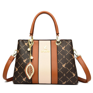 Nouveaux sacs de luxe pour femmes, sacs à main de créateurs, grande capacité, sac bandoulière, sac à main en cuir PU, sac fourre-tout décontracté personnalisé - Product Image 1