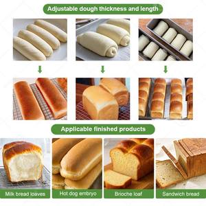 Bread Dough Moulder <strong>Bakery</strong> Industrial Bread Molder Moulding Make Croissant Maker <strong>Machine</strong> for Dough - Product Image 6