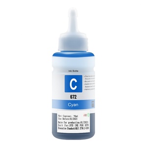 หมึกพิมพ์ Supercolor 70 มล. 664 ราคาประหยัด สำหรับเครื่องพิมพ์ Epson 672 L310 L805 L360 L363 L365 ซีรีส์ - Product Image 4