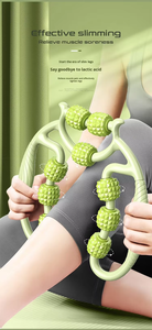 Rouleau de massage circulaire pour les jambes, <span class=keywords><strong>grand</strong></span> et petit, pour exercices musculaires, relaxation et massage, avec fonction musicale - Product Image 6