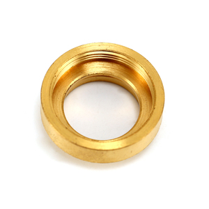 Pièces d'usinage <span class=keywords><strong>CNC</strong></span> en laiton de précision personnalisées Pièces de tour en laiton - Product Image 5
