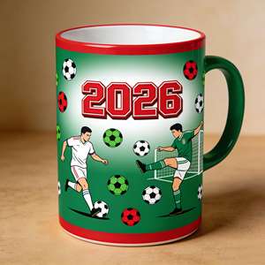 Boce Personalisierung 2026 Weltfußball-Fans Personalisiertes Sport-Fußballflaggen- und Werbeartikel-Geschenkset - Product Image 2
