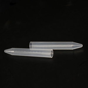 Graduated <b>Plastic</b> Centrifuge <b>Tubes</b> 12ml Capless Pointed Bottom 16x107mm Sample <b>Tube</b> - Product Image 1