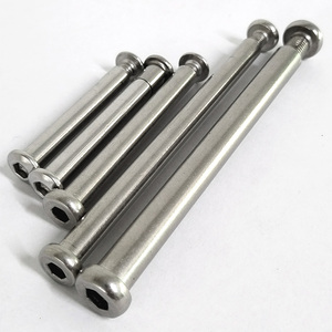 I produttori di <span class=keywords><strong>bulloni</strong></span> hanno personalizzato OEM/ODM in acciaio inossidabile a testa piatta rilegatura bullone sessuale Phillips lungo maschio femmina viti Chicago - Product Image 1