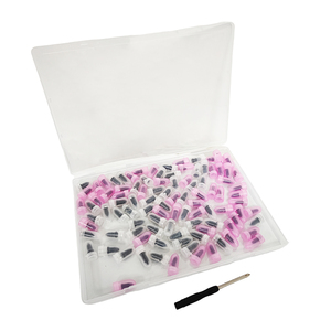 Kit de réparation de pneus sans chambre à air 10/50/100 pièces, kit complet de réparation de <span class=keywords><strong>crevaison</strong></span> avec clous en caoutchouc et colle, outils robustes pour voiture, moto, camion - Product Image 2