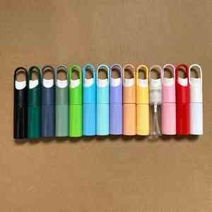Free Sample 20Ml Compact Travel Hook Type <b>Plastic</b> <b>Spray</b> <b>Bottle</b> Custom Logo Separately Bottled Alcohol - Product Image 2