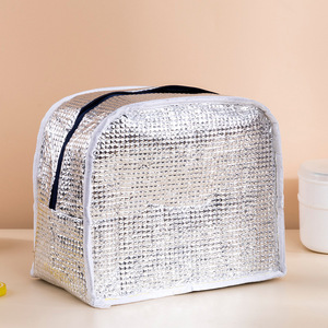 נייר מבודדות אלומיניום מבודדת תיק צהריים נייד ילדים קריר שקית ארוחת צהריים תרמית מבודדים קופסת פיקניק אספקה שקיות - Product Image 5